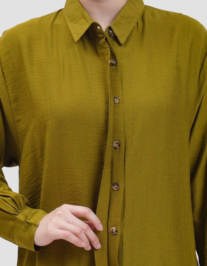 MxM Connexion Twill Tunik Kemeja Wanita