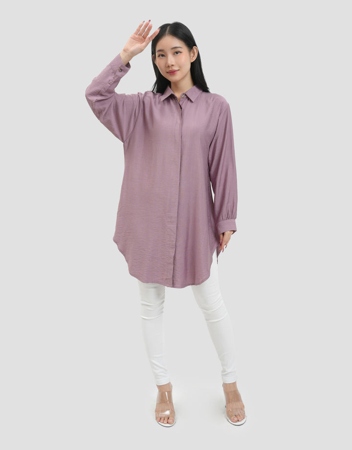 MxM Connexion Twill Tunik Kemeja Wanita