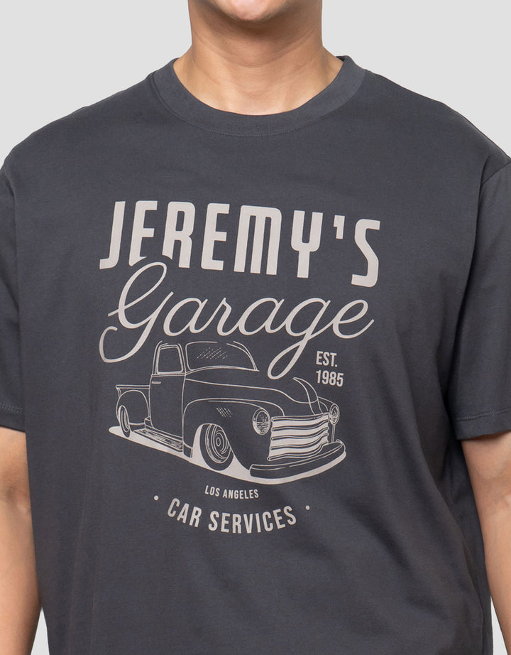 Aos Theme Rockstar Classic Car Garage Kaos Pria