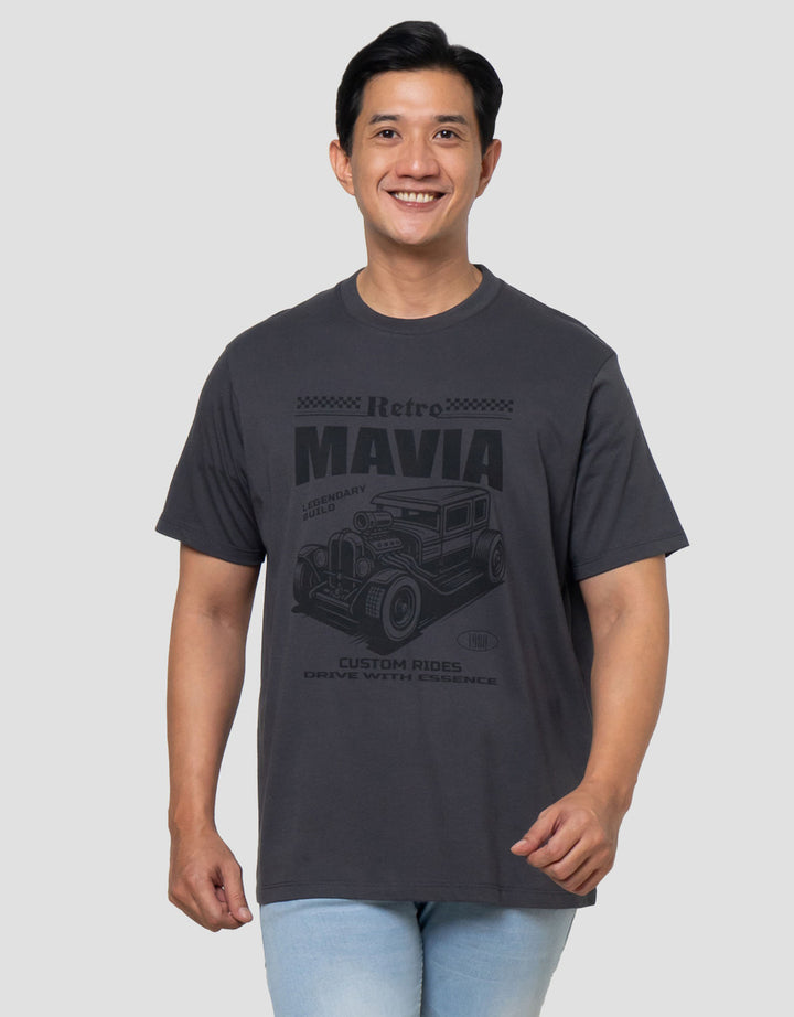 Aos Theme Rockstar Classic Car Mavia Kaos Pria