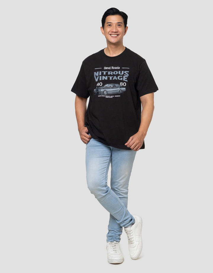 Aos Theme Rockstar Classic Car Nitrous Kaos Pria