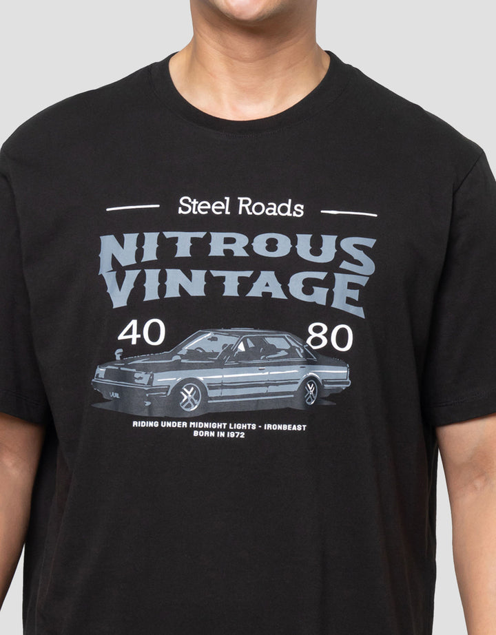 Aos Theme Rockstar Classic Car Nitrous Kaos Pria