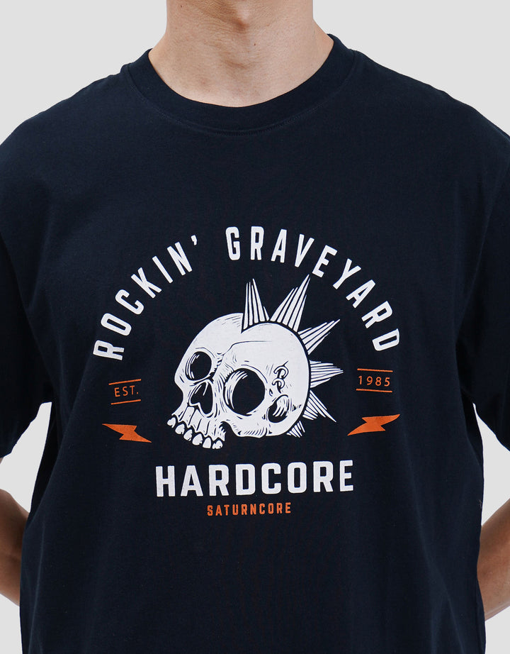 Aos Rockstar Riding-2 AJR2 Kaos Casual Pria