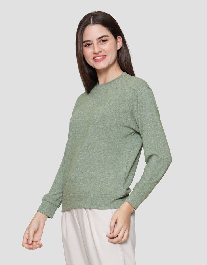 Connexion Fleece Ban Kaos Wanita