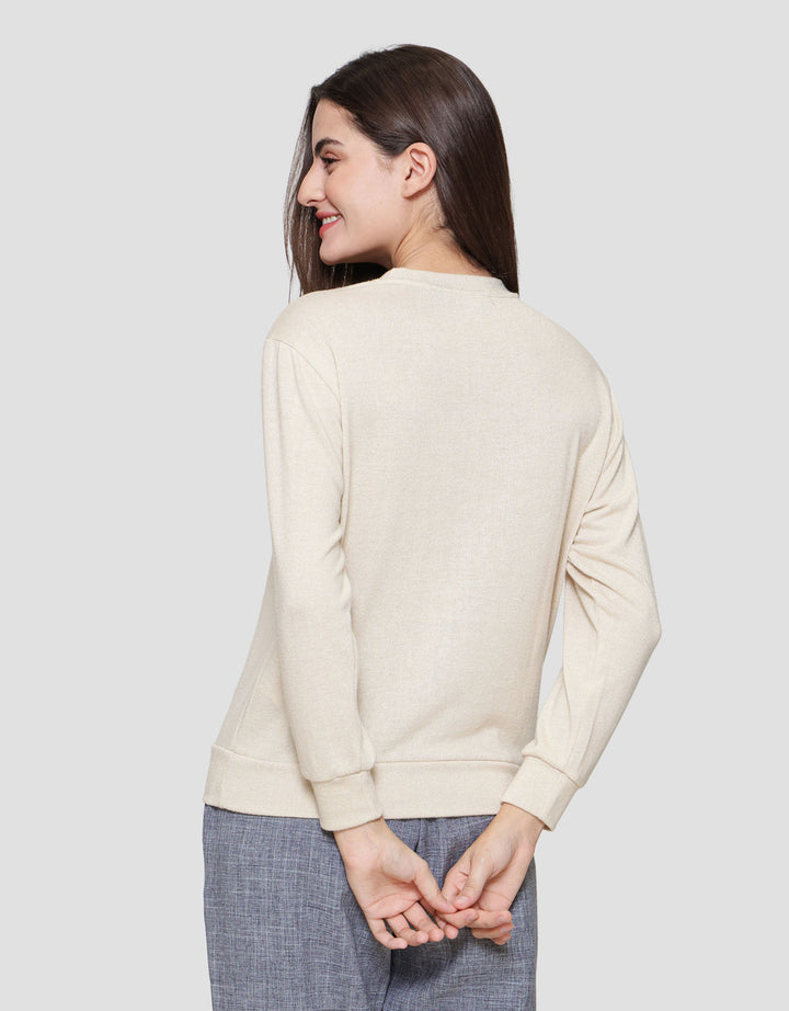 Connexion Fleece Ban Kaos Wanita