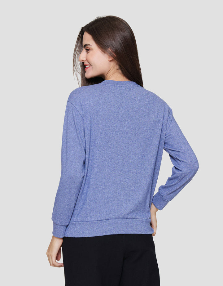 Connexion Fleece Ban Kaos Wanita