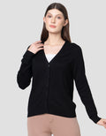 Connexion V Neck Rajut Cardigan Wanita