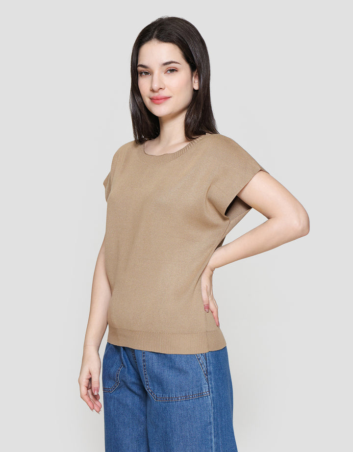 Connexion Rajut Tgn Lsg Kaos Wanita