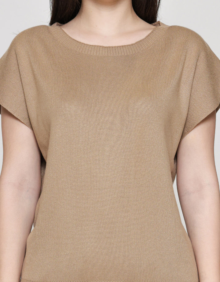 Connexion Rajut Tgn Lsg Kaos Wanita