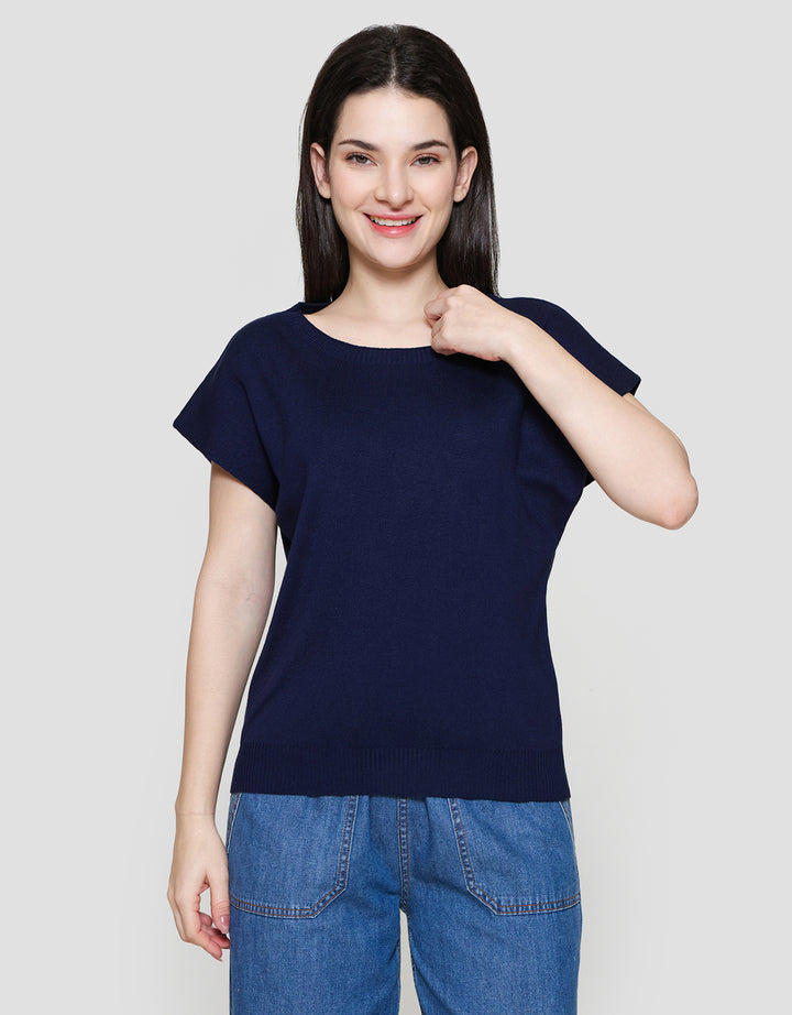 Connexion Rajut Tgn Lsg Kaos Wanita