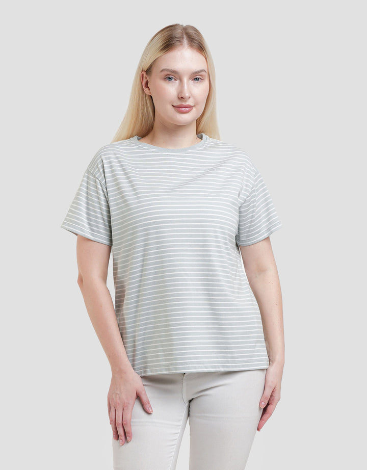 Connexion Stripe Kaos Wanita
