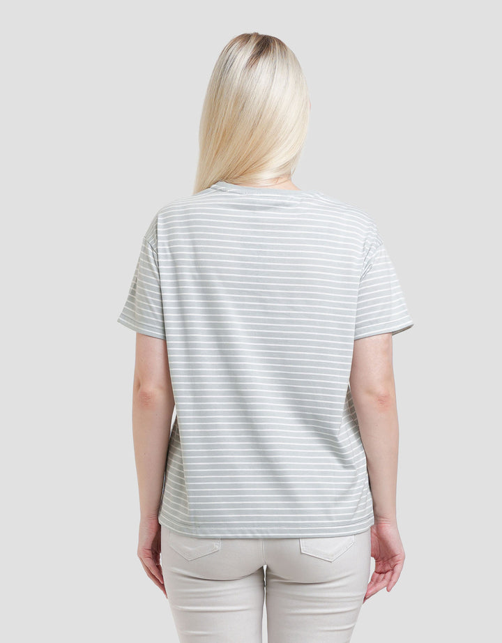 Connexion Stripe Kaos Wanita