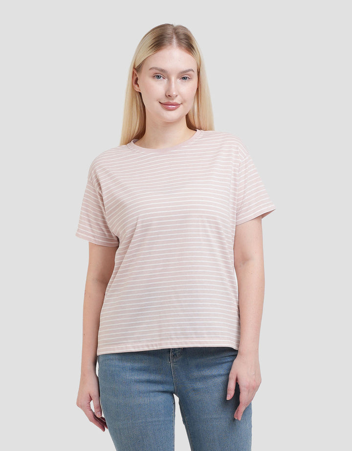 Connexion Stripe Kaos Wanita