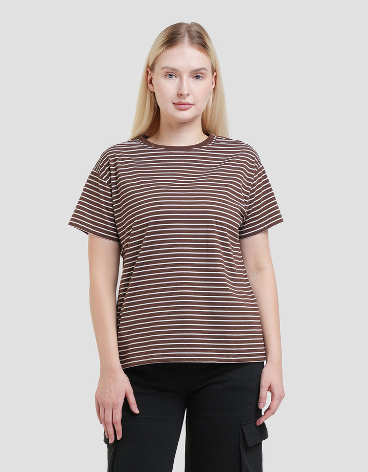 Connexion Stripe Kaos Wanita