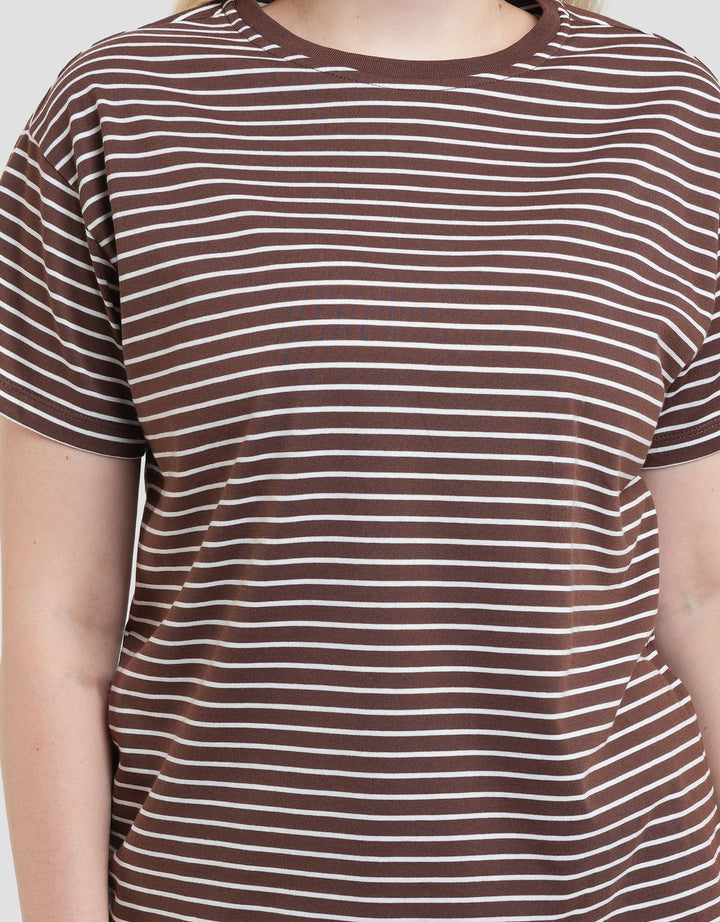 Connexion Stripe Kaos Wanita