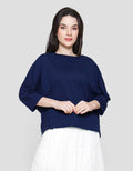 Connexion Mono Boatneck Kaos Wanita