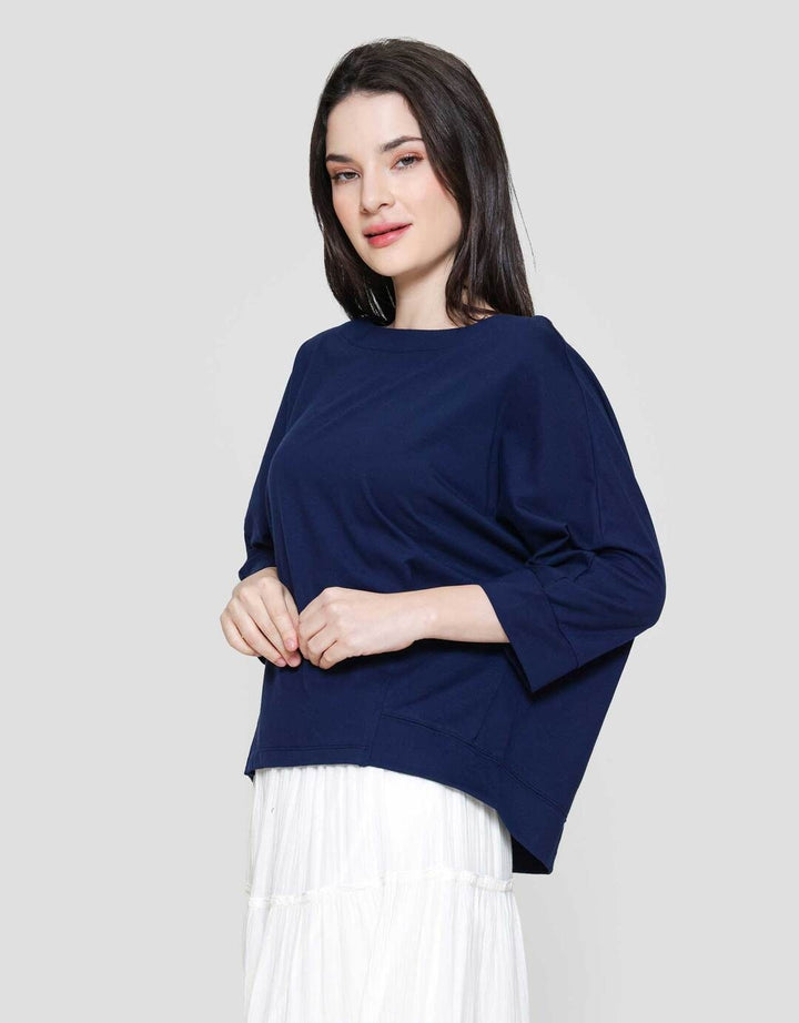 Connexion Mono Boatneck Kaos Wanita
