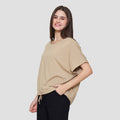 Connexion Drawstring Kaos Oversize Wanita