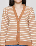 Connexion Garis Cardigan Wanita