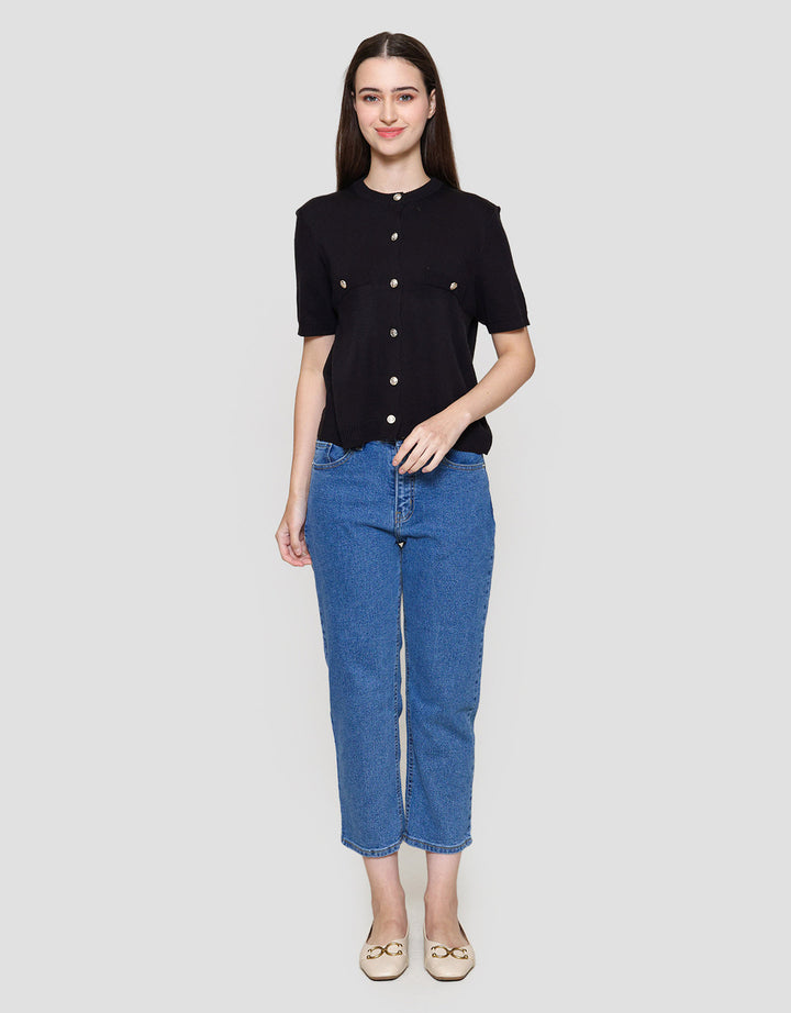 Connexion Gold Cardigan Wanita