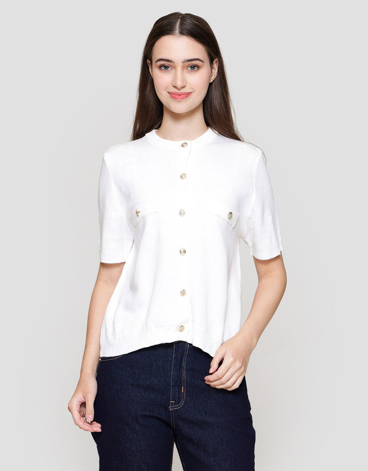 Connexion Gold Cardigan Wanita