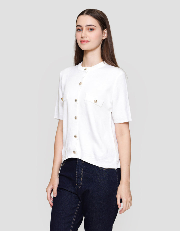 Connexion Gold Cardigan Wanita