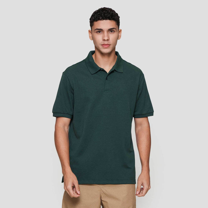 Cole Solid Fit Kaos Polo Lengan Pendek Pria