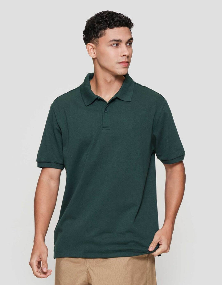 Cole Solid Fit Kaos Polo Lengan Pendek Pria