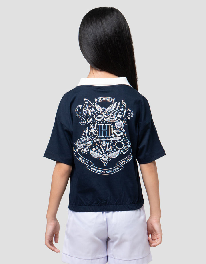 Character Polo Harry Potter Kaos Anak Perempuan