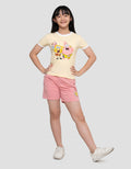 Character Spongebob Pattrick Kaos Anak Perempuan