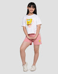 Character Spongebob Star Kaos Anak Perempuan