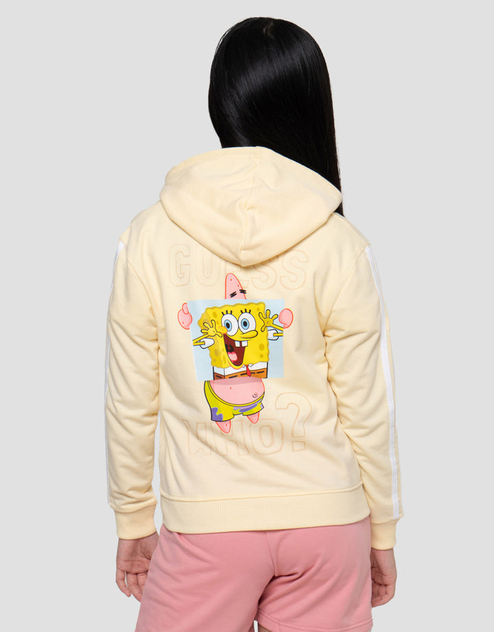 Character Spongebob Jaket Hoodie Anak Perempuan
