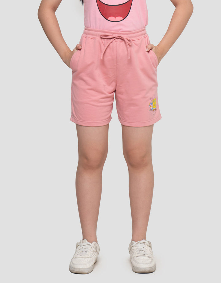 Character Sponge Bob Celana Pendek Anak Perempuan