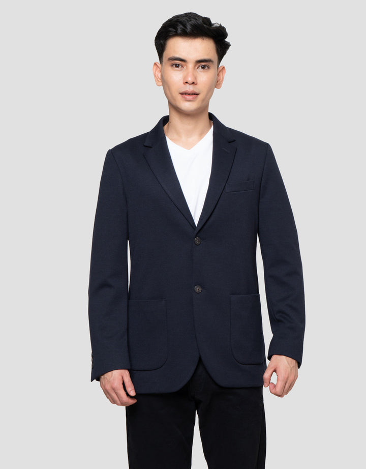 Suko Comfort 2 Kancing Lengan Panjang Blazer Pria