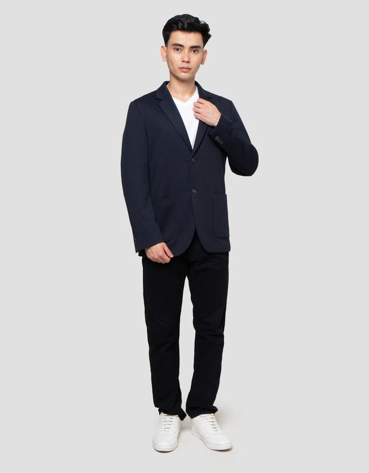 Suko Comfort 2 Kancing Lengan Panjang Blazer Pria