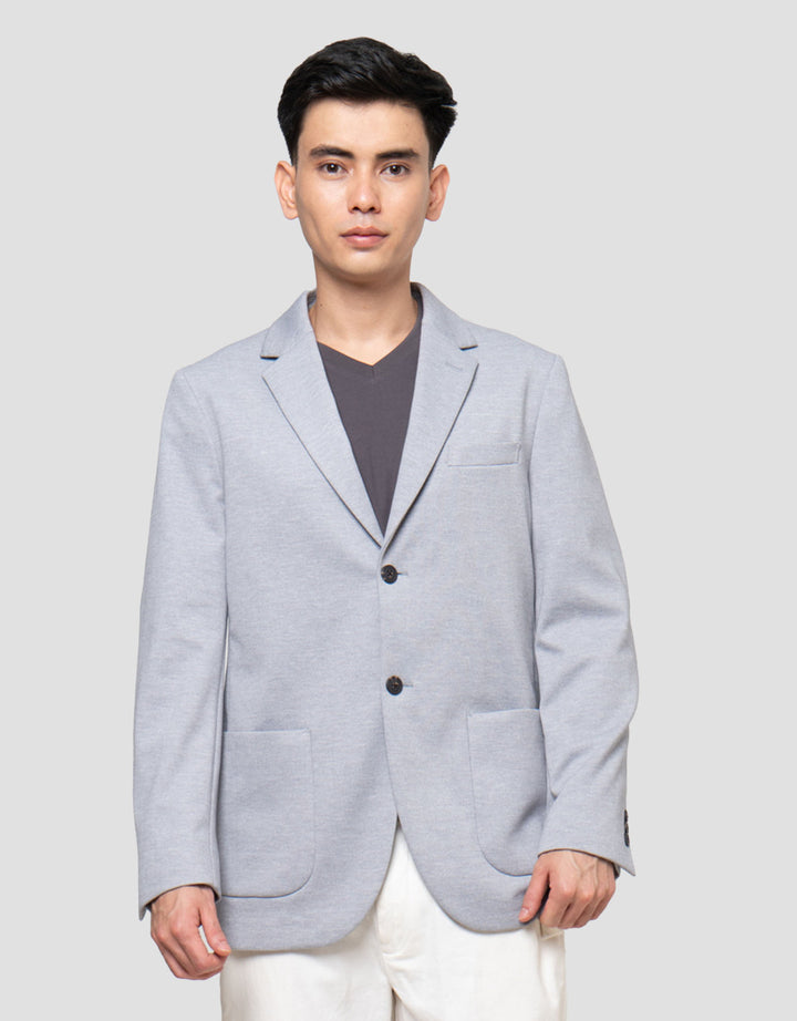 Suko Comfort 2 Kancing Lengan Panjang Blazer Pria
