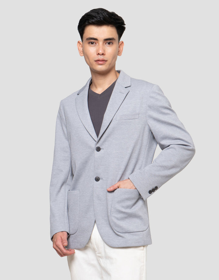 Suko Comfort 2 Kancing Lengan Panjang Blazer Pria