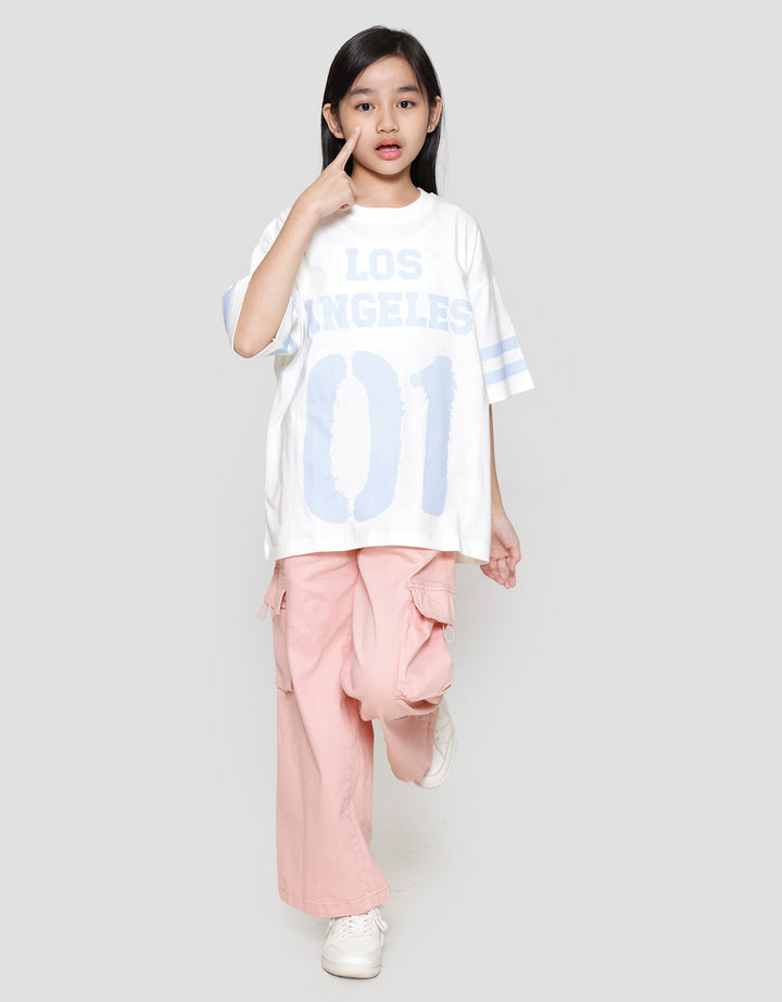 Nevada Simply Kaos Oversize Anak Perempuan