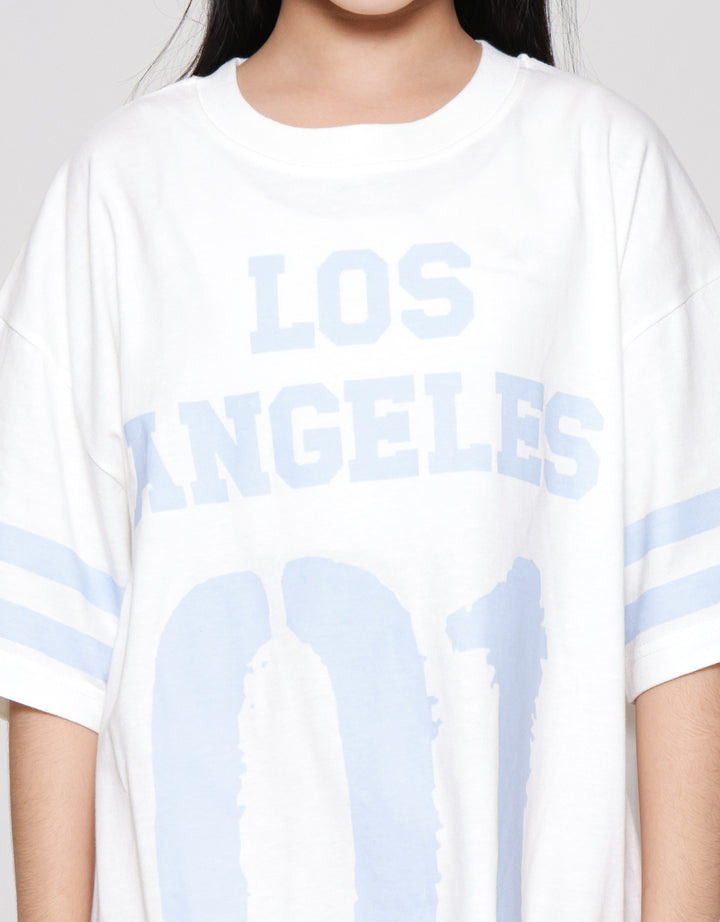 Nevada Simply Kaos Oversize Anak Perempuan