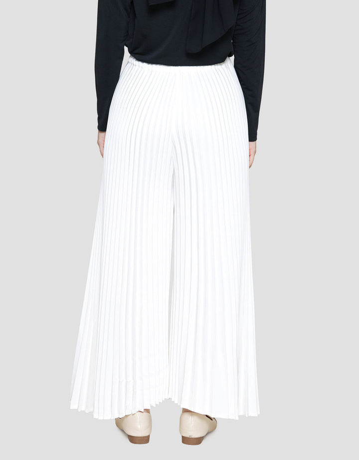 Annisa Full Length Pleated With Exposed Band Celana Wanita