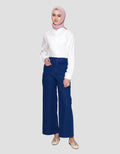 Annisa Hight Waist Straight Celana Denim Wanita