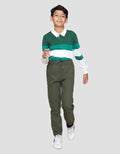 Nevada Twill Stretch Celana Jogger Anak Laki-laki