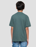Nevada Solid Color Kaos Henley Anak Laki-laki