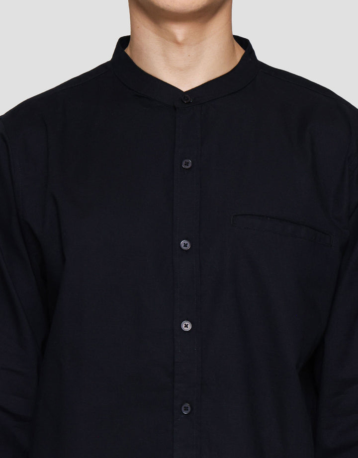 Cole Solid Texture Baju Koko Pria