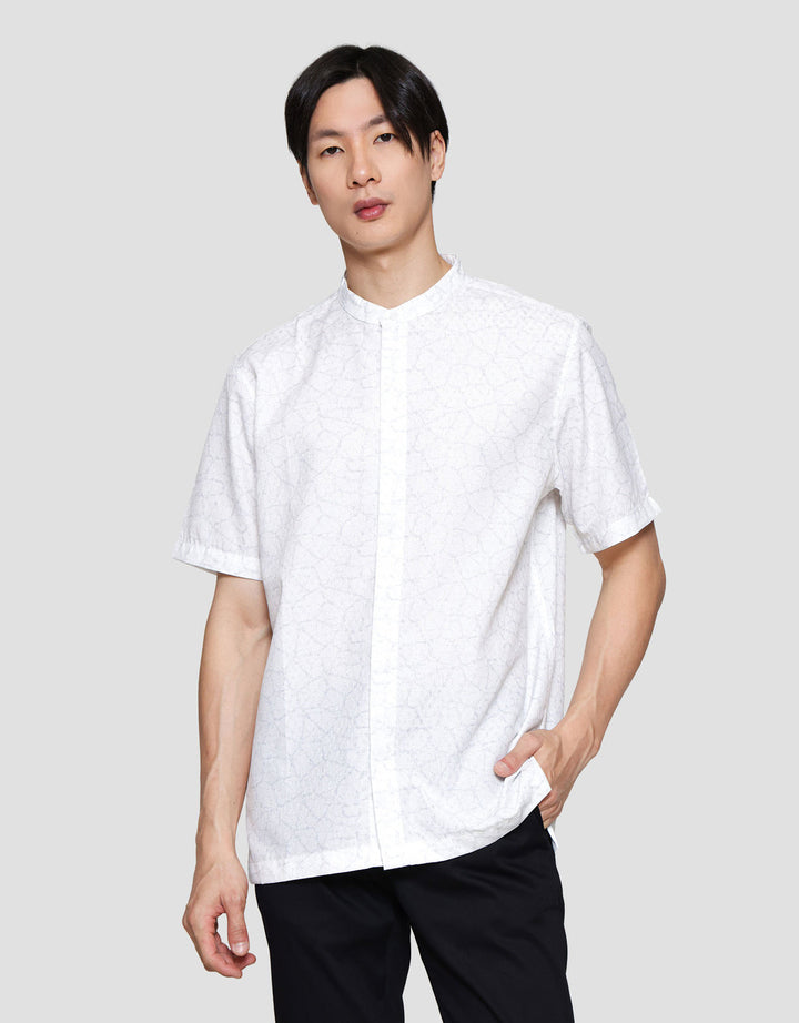 Cole Print Aop Abstract Baju Koko Pria