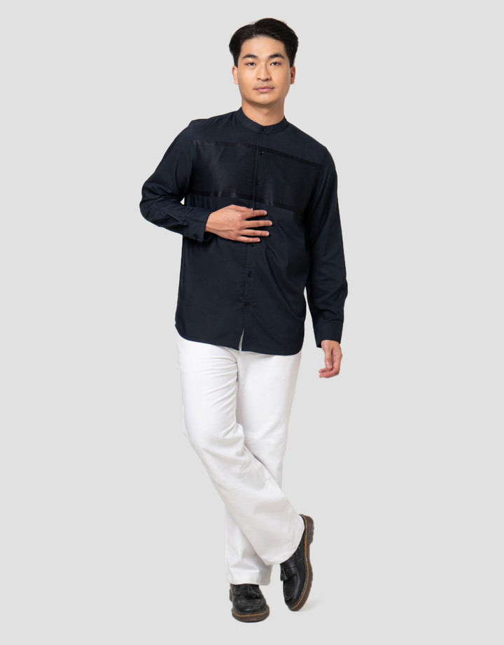 Cole Dada Repeat Horizontal Art Kemeja Koko Pria