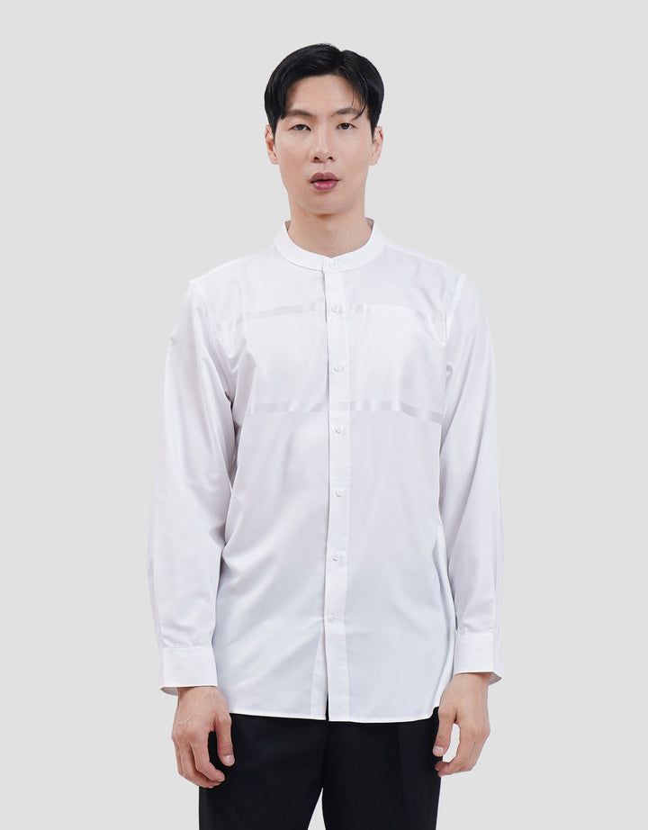 Cole Dada Repeat Horizontal Art Kemeja Koko Pria