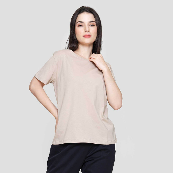 Connexion Knit Enzyme Basic Kaos Wanita