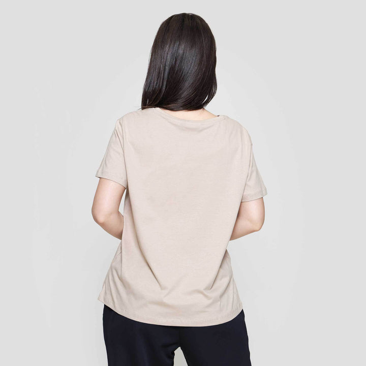 Connexion Knit Enzyme Basic Kaos Wanita