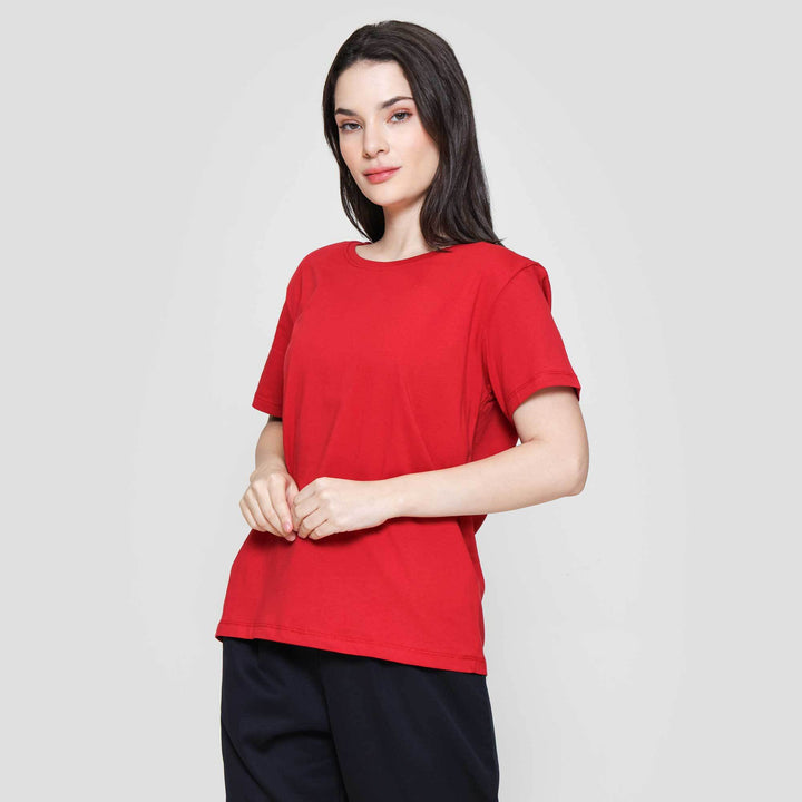 Connexion Knit Enzyme Basic Kaos Wanita